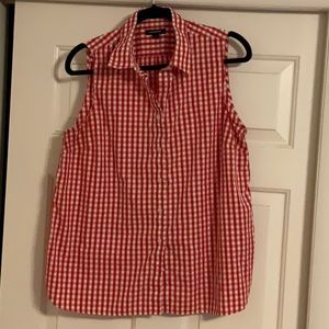 Women’s Lands’ End No-Iron Supima Sleeveless Blouse